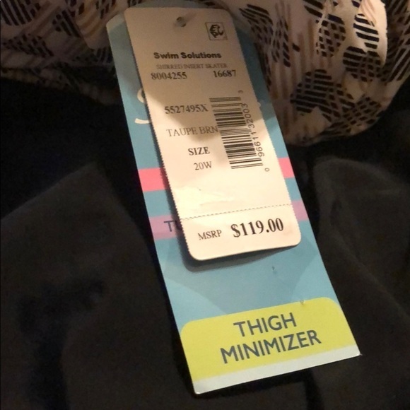 SWIM Solutions Wild Thing  One Piece Swimdress - Picture 5 of 5